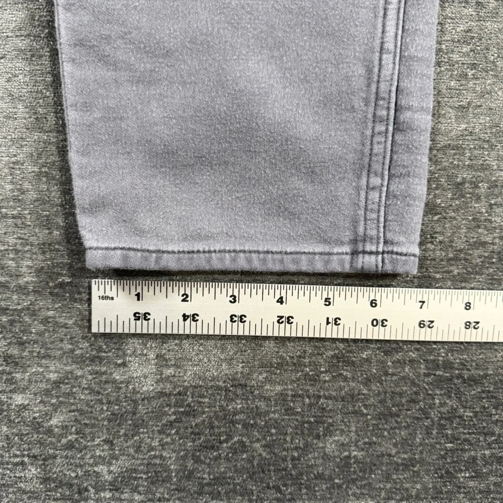 Banana Republic Mens Grey Slim Straight Stretch Jeans 32x34 Low Rise Denim